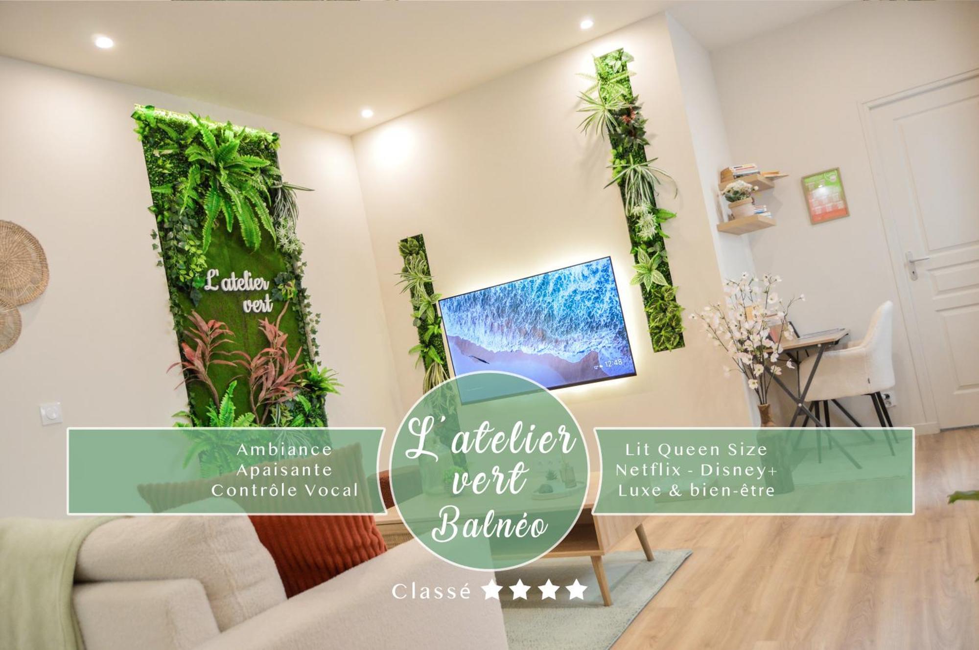 L'Atelier Vert - Balneo - Luxe - Proche Hypercentre - Classe 4 Etoiles Troyes Exterior photo
